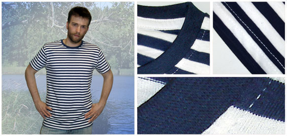 Vyrobte si Pánské námořnické tričko s vlastním originálním potiskem
