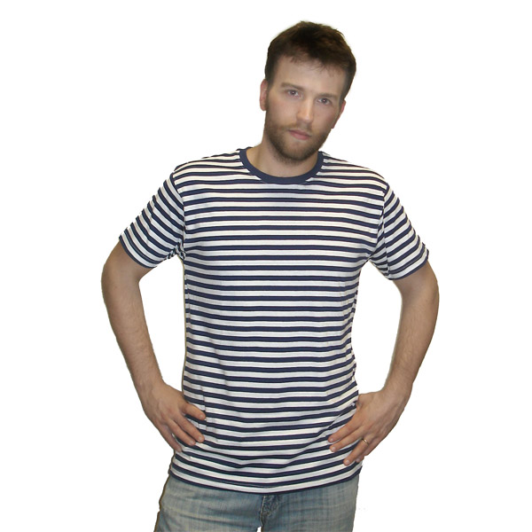 Vytvořte si Pánské námořnické tričko s vlastním originálním potiskem