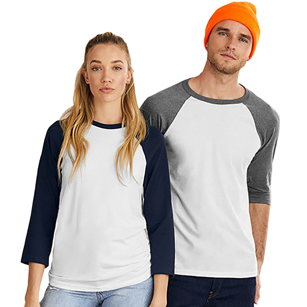 Vytvořte si Unisex tričko Baseball 3/4 s vlastním originálním potiskem